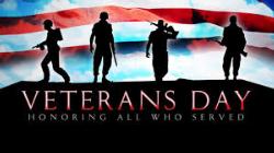 No School, Veterans Day